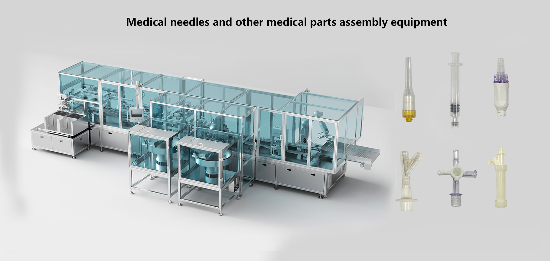 Medical needle and medical component assembly equipment